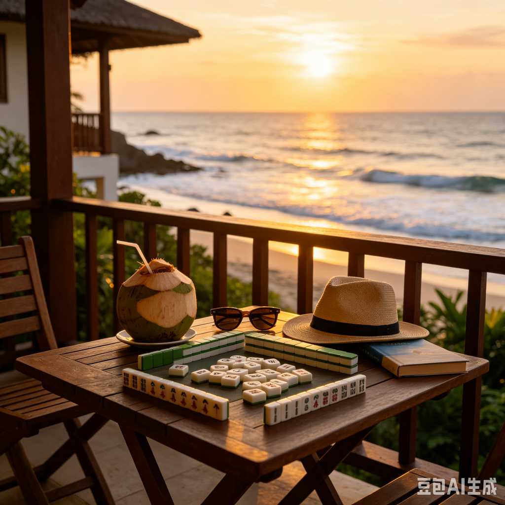 simple style mahjong set