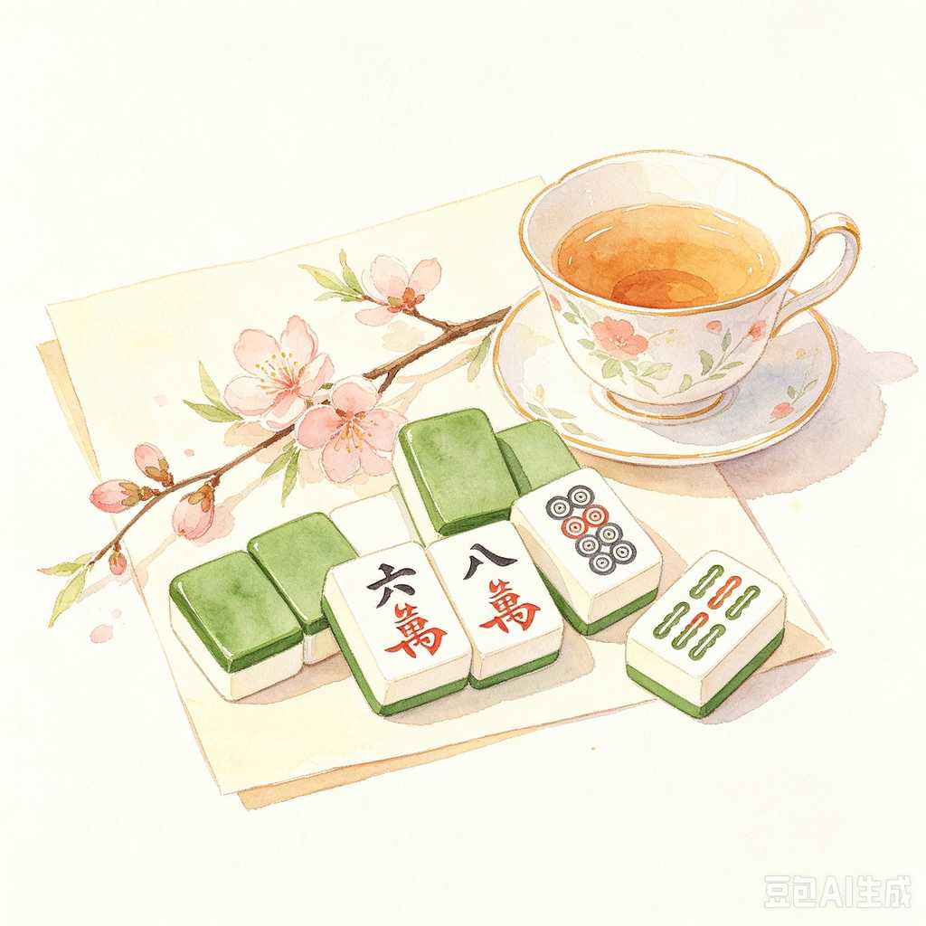 trendy mahjong gift set