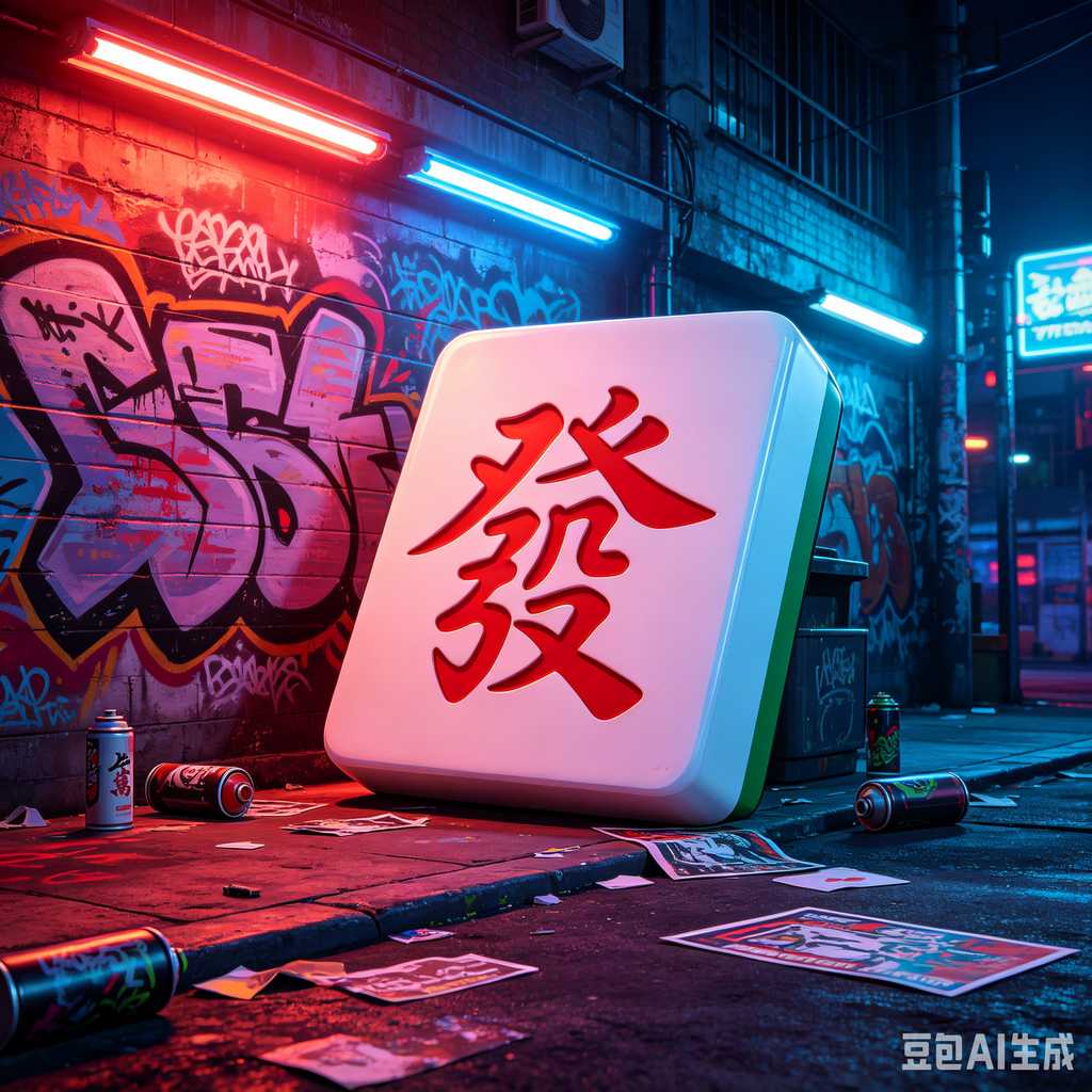unique color mahjong tiles design