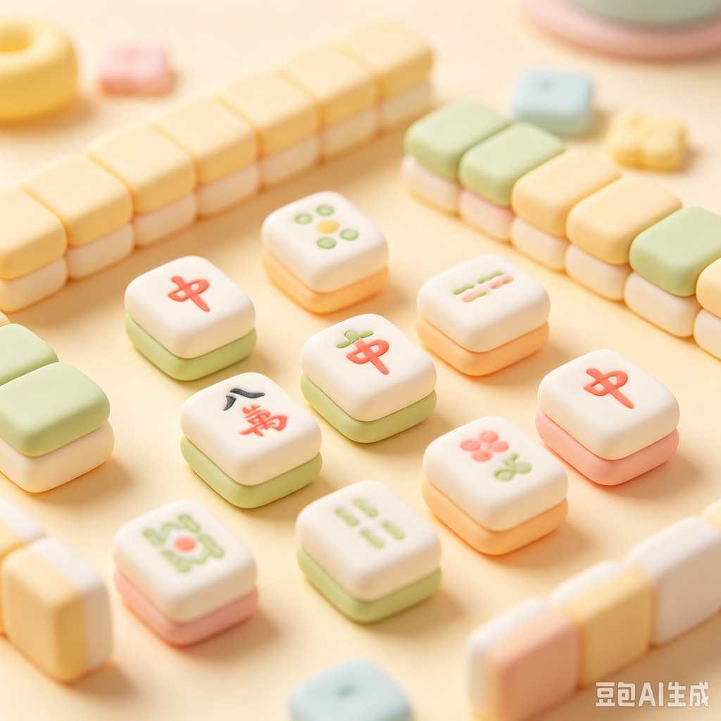 exclusive color mahjong tiles