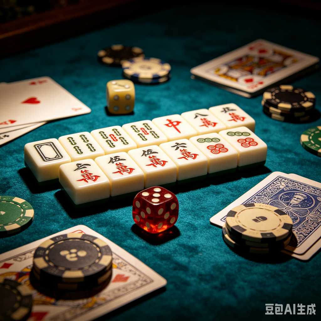 oil painting mahjong set